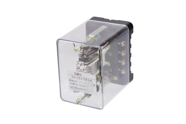 DX-3閃光繼電器的說(shuō)明書(shū)與接線圖